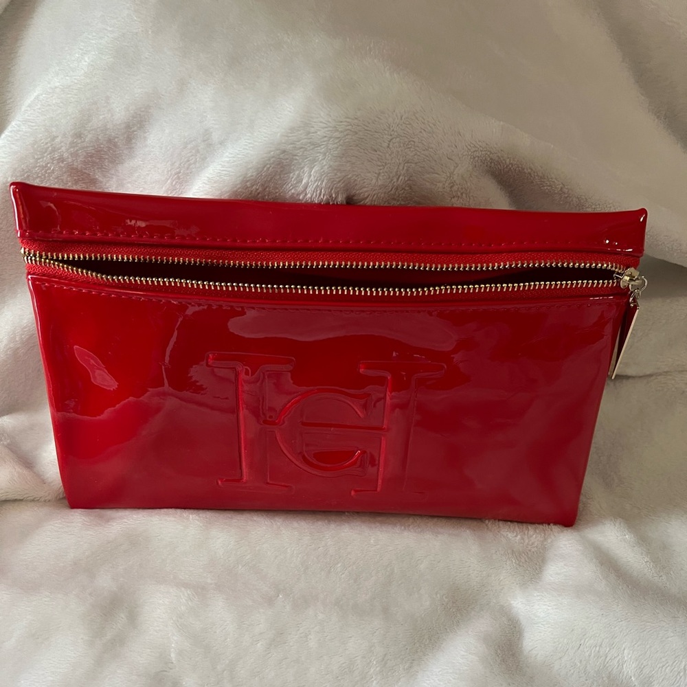 Good girl pouch/ make up bag.. length 6 inches width 10 inches.